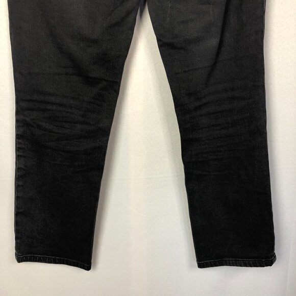 Free People Black High Rise Jasper Cropped Ankle Straight Jeans 28 - Picture 9 of 10